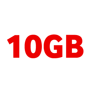 10GB